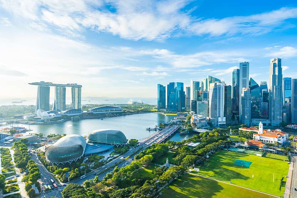 image showing city landscape in Singapore illustrating the importance of professional translation company in singapore