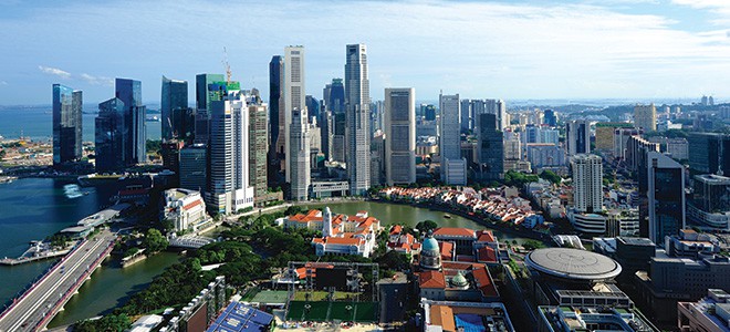 Tall building landscape of Singapore showing ICA translation services in Singapore