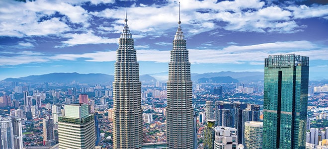 Twin Tower iconic building in Malaysia illustrating malay translation service