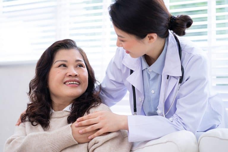 A doctor caring for a patient illustraing the importance of medical translation services