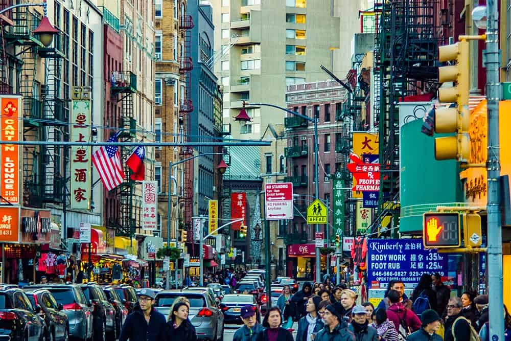 Popular tourist Chinese street illustrating the importance of Chinese translation services