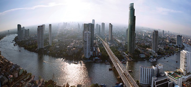 Tall buildings in Thailand to illustrate the importance of thai translation services in singapore