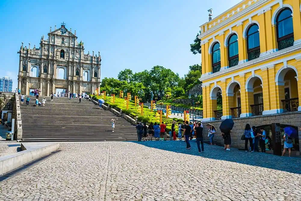 A local scenery in Macau illustrating the importance of traditional chinese translation services