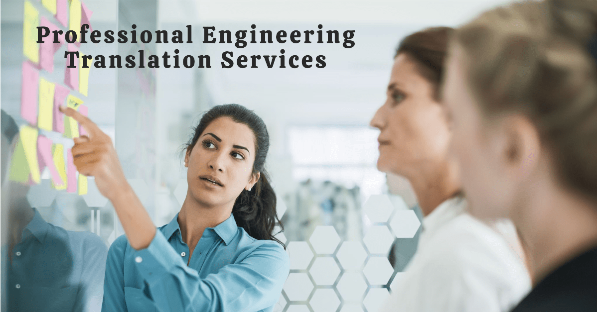 image showing female engineers explaining the importance of professional engineering translation services