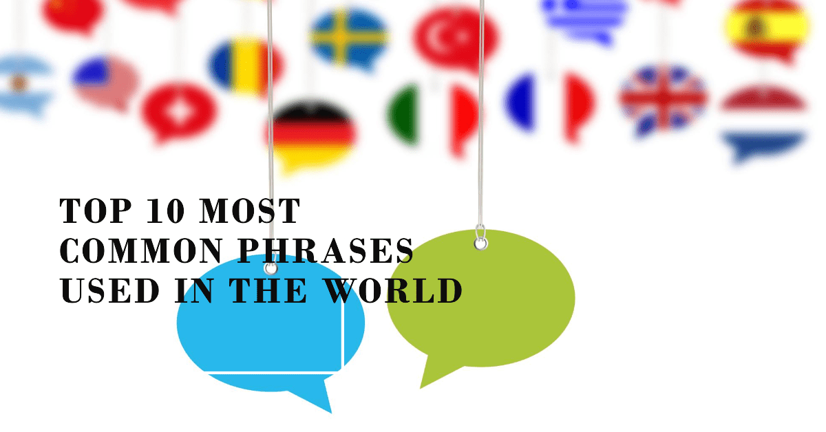 Image showing Top 10 Most Common Phrases Used in the World