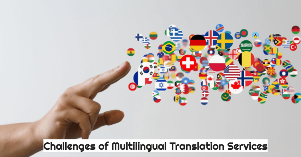 image showing fingers touching multilingual translation buttons