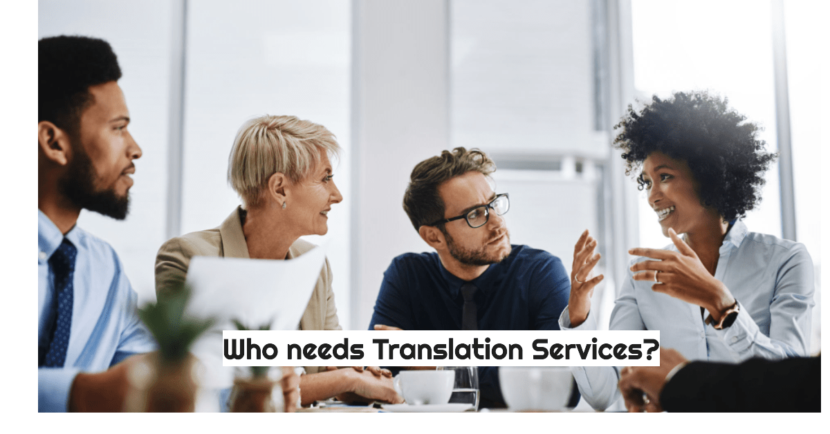 image showing a group of multi-cultural workers in a meeting who needs translation services