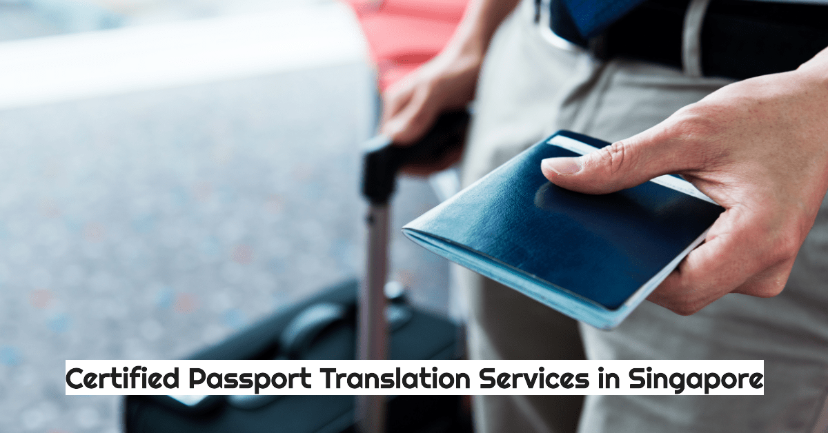 A passenger holding a passport illustrating the importance of certified passport translation services for oversea travel and immigration purpose